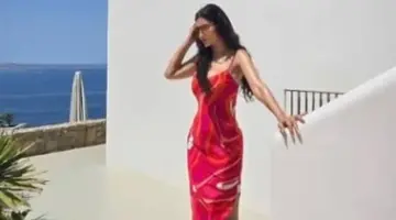 مي عمر تثير الجدل بإطلالة جريئة من قلب العطلة الصيفية في اليونان